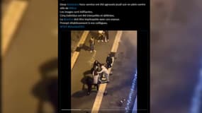 Des policiers agressés à Nice