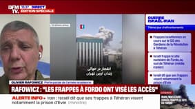 Iran/Israel war: ". The strikes in Fordo aimed at access to the center"says the Israeli army spokesman "the time come put end
