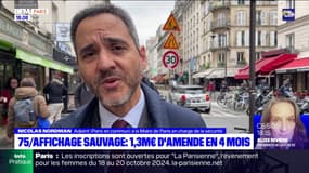 Paris: depuis début 2024, la ville a dressé 1,3 million d'euros d'amende pour affichage sauvage