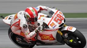 Marco Simoncelli sur le tracé de Sepang