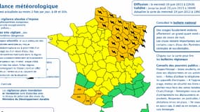 Météo-France lève l'alerte rouge dans le département des Pyrénées-Atlantiques mercredi soir