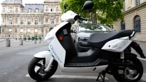 Le scooter électrique du service Cityscoot (image d'illustration)