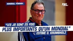 Handball Féminin : “Les JO sont 25 fois plus importants qu’un mondial”, estime O. Krumbholz
