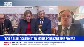 Budget 2026: "On va ponctionner dans le résultat excédentaire de la branche famille pour financer la vieillesse, la Sécurité sociale", assure Bernard Tranchand, président de l'Unaf