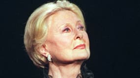 L'actrice Michèle Morgan, en 1999.