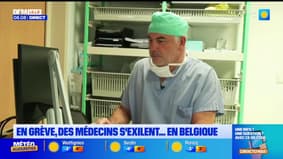 En grève, des médecins s'exilent... en Belgique.
