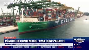 Pénurie de conteneurs: comment CMA CGM s'adapte 