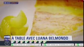A table avec Luana Belmondo - La tarte aux prunes