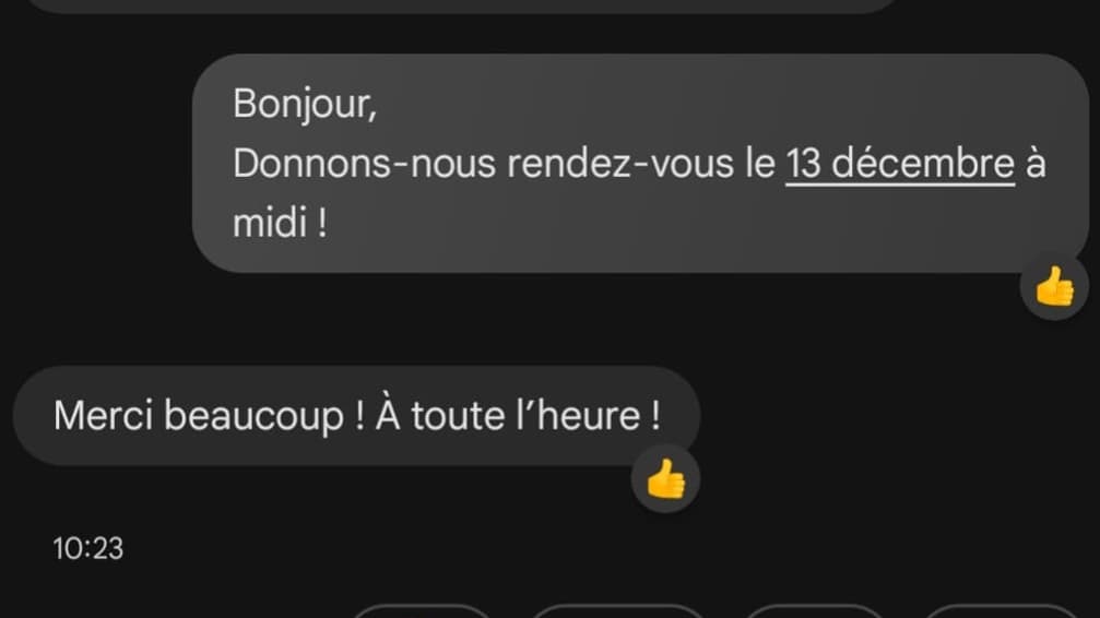 Le RCS sur Android (échange avec un iPhone) Le RCS sur Android (échange avec un iPhone)