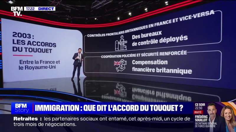 LES ÉCLAIREURS - Que dit l'accord du Touquet entre la France et le Royaume-Uni?