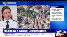 Avignon: "L'opération de police est toujours en cours, il est important de bien suivre les consignes de sécurité", selon la porte-parole du ministère de l'Intérieur