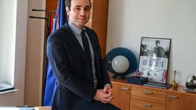 Jérémie Bréaud, le maire LR de Bron.