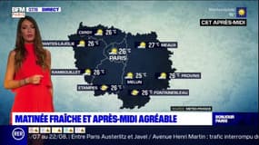Météo: le ciel alternera entre nuages et éclaircies ce mardi en Ile-de-France, les températures s'échelonneront de 25°C à 26°C cet après-midi