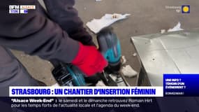 Strasbourg: un chantier d'insertion pour les femmes en situation de précarité