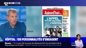 Appel pour sauver l'hôpital: selon le journaliste Patrick Chêne, il faut redonner "des moyens financiers, mais surtout de la considération"