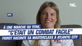 UFC :  « C’était un combat facile », à une marche du titre Fiorot raconte sa masterclass face à Blanchfield