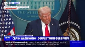 Crash à Washington: "C'est une véritable tragédie", déclare Donald Trump