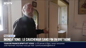 Le cauchemar sans fin des crues pour les habitants en Bretagne: “Nous espérons vraiment que cette eau disparaisse avant les prochaines pluies”, avoue Robert, sinistré