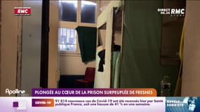 Plongée au coeur de la prison surpeuplée de Fresnes où le taux d'occupation frôle les 150%