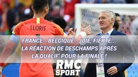 France - Belgique : Joie, fierté... La réaction de Deschamps après la qualif' pour la finale !