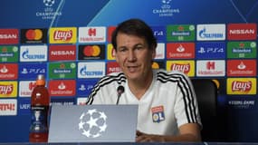 Rudi Garcia en conférence de presse, à Saint-Pétersbourg le 26 novembre 2019