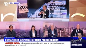 AstraZeneca suspendu en France pour précaution - 15/03