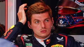 Le pilote Max Verstappen en marge du GP d'Autriche, le 27 juin 2025
