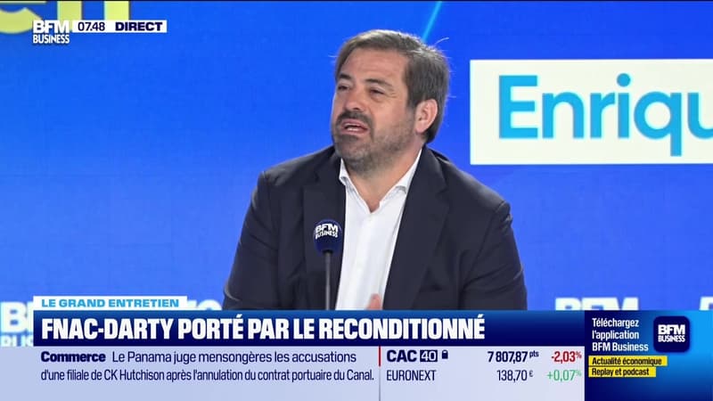 Le Grand entretien : Fnac-Darty, l'impact de la guerre en Iran - 20/03