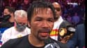 Manny Pacquiao après sa défaite face à Yordenis Ugas
