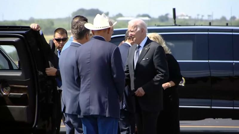États-Unis: Joe Biden arrive à Uvalde, où il va rencontrer des proches de victimes de la tuerie