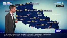 Météo Nord-Pas-de-Calais: un temps pluvieux et des températures en baisse
