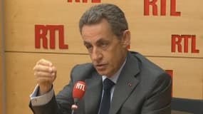 Nicolas Sarkozy sur RTL mercredi matin.