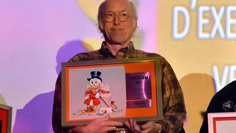 Don Rosa au Festival d'Angoulême en janvier 2016