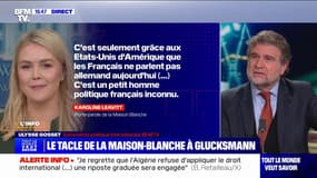 Karoline Leavitt, porte-parole de la Maison Blanche: "C'est seulement grâce aux États-Unis que les Français ne parlent pas allemand aujourd'hui"