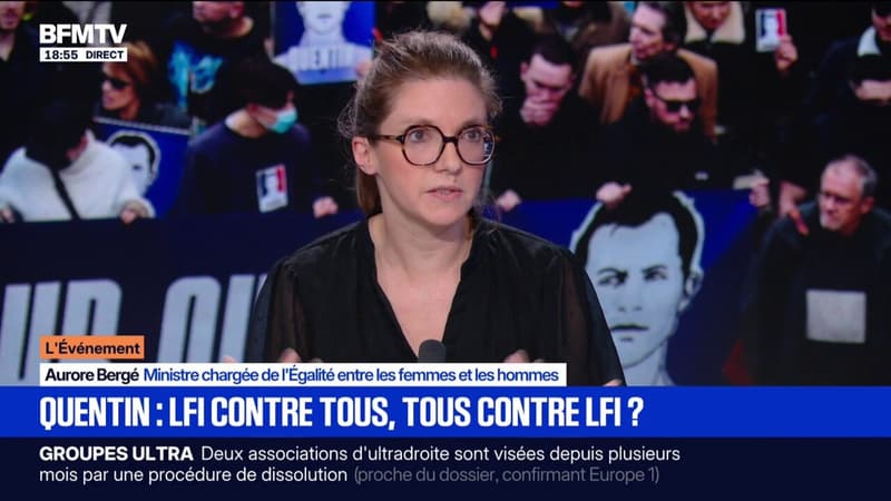 La France insoumise est "un parti passionnément antisémite", estime Aurore Bergé