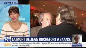 Jean Rochefort c'était aussi une bande, la bande du Conservatoire avec Rich, Belmondo, Marielle...