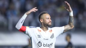 Neymar avec Santos, 16 février 2025