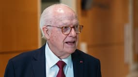 L'ancien ministre et ancien président du conseil général de l'Orne Alain Lambert au tribunal judiciaire de Paris, le 16 octobre 2024.
