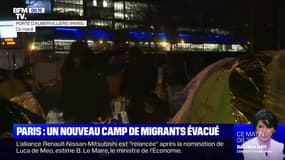 Un camp de migrants démantelé à Aubervilliers