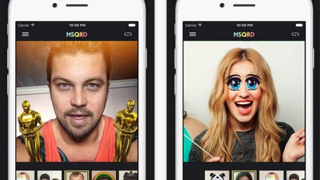 L’application Masquerade, qui génère des filtres à ajouter à des selfies vidéo, est désormais aux mains de Facebook.
