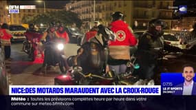 Nice: des motards participent aux maraudes de la Croix-Rouge
