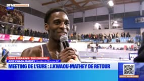 Tous terrains du lundi 3 février - Meeting de l'Eure : J. Kwaou-Mathey de retour