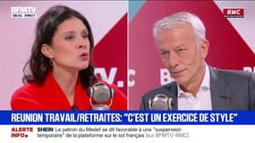 Patrick Martin, président du Medef: "Il va falloir retravailler le sujet des retraites (...) mais le vrai sujet de la France, c'est de préserver l'emploi et le pouvoir d'achat"