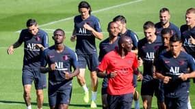 Le groupe du PSG sans Cavani