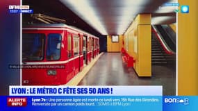 Lyon: le métro C fête ses 50 ans, retour sur l'histoire d'une ligne à l'ancienne
