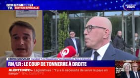 Proposition d'alliance LR/RN: "C'est une décisions solitaire", réagit Cédric Nouvelot, candidat LR aux législatives dans le Calvados