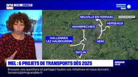 Métropole de Lille: six projets de transports dès 2025