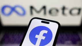 Le logo de Facebook.