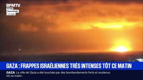 La ville de Gaza frappée par des bombardement massifs cette nuit