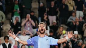 Corentin Moutet à Roland-Garros le 26 mai 2024